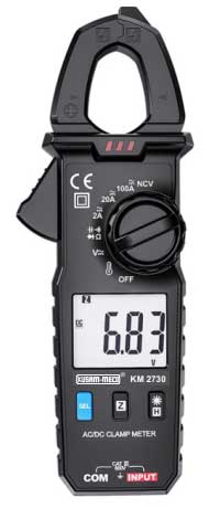 100A AC/DC TRMS Digital Clampmeter