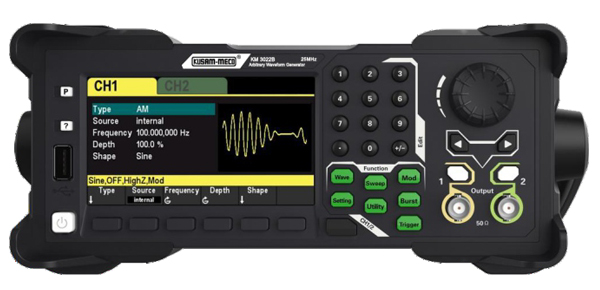 25MHz Arbitrary Waveform Generator