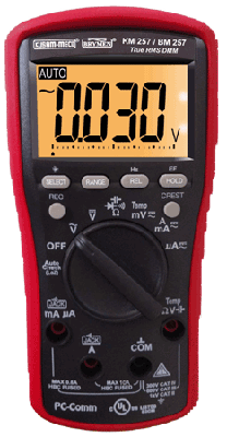 3-5/6 DIGIT 6000 Voltage Tester Counts Digital Multimeter With EF - Detection & Computer Interface