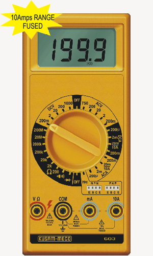 3½ DIGIT 1999 Counts Digital Multimeter
