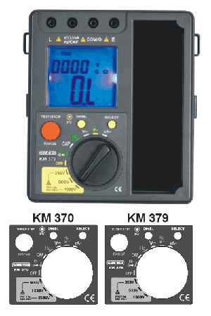 3¾ Digit Digital Insulation Resistance Tester with multimeter functions