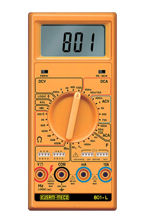 3 ¾ DIGIT 3999 Counts Large Display Digital Multimeter