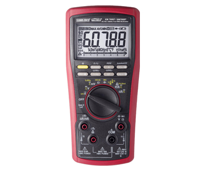 4-5/6 Digit 60,000 Counts AC & AC+DC TRMS Digital Multimeter with Non-Contact EF-Detection and Bluetooth Function