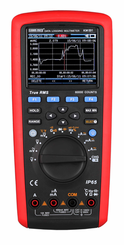 4-5/6 Digit 60,0000 Counts Autoranging True RMS Digital Multimeter With Datalogging and PC Interface