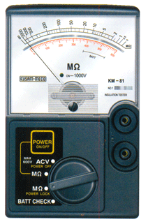 Analog Insulation Resistance Tester
