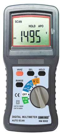 Digital Multimeter For Solar Power Systems & Power Equipment