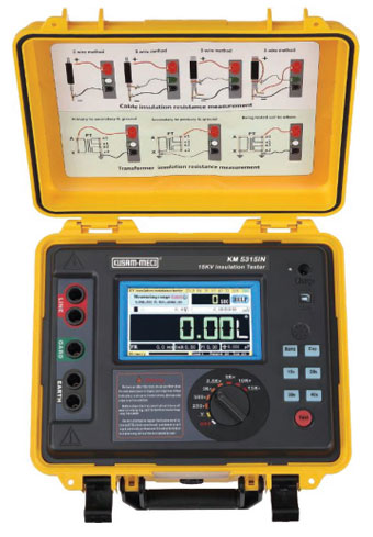 High Performance High Voltage Insulation Resistance Tester