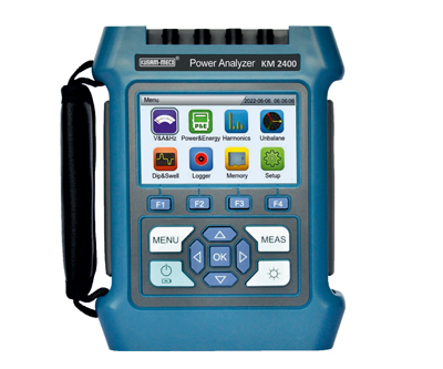 Three Phase Power Analyzer With Touch Screen