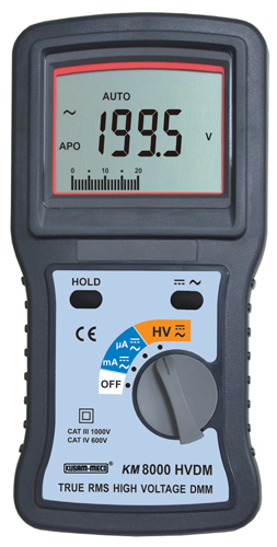 True RMS High Voltage Digital Multimeter